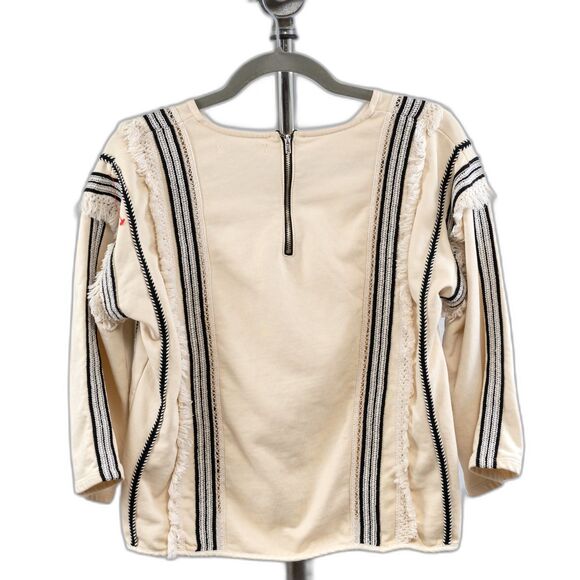 Anthropology Eri + Ali long sleeve top size L - Picture 2 of 8